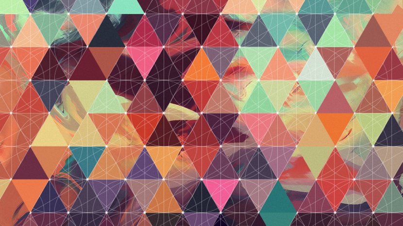 Desktop Wallpaper Geometry Triangle Geometric Mean - Texture Transparent PNG