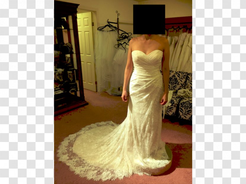 Wedding Dress Cocktail Satin Gown - Flooring Transparent PNG