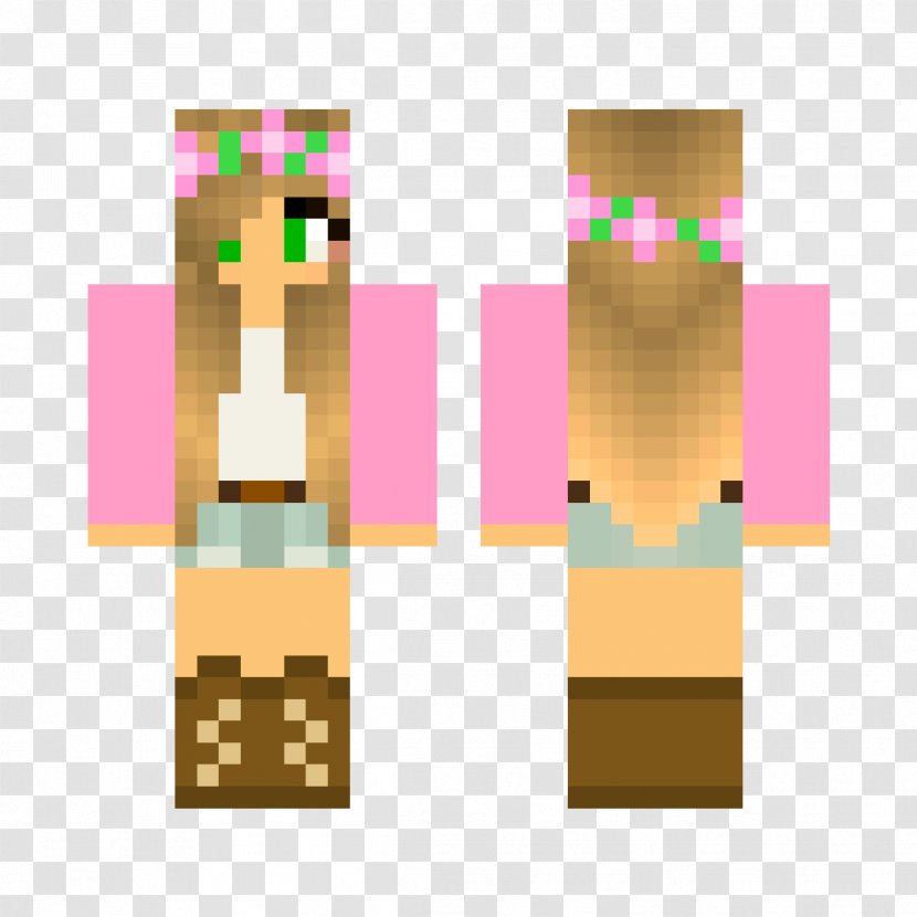 Minecraft: Pocket Edition Little Kelly Carly Story Mode - Aphmau - Skin Transparent PNG