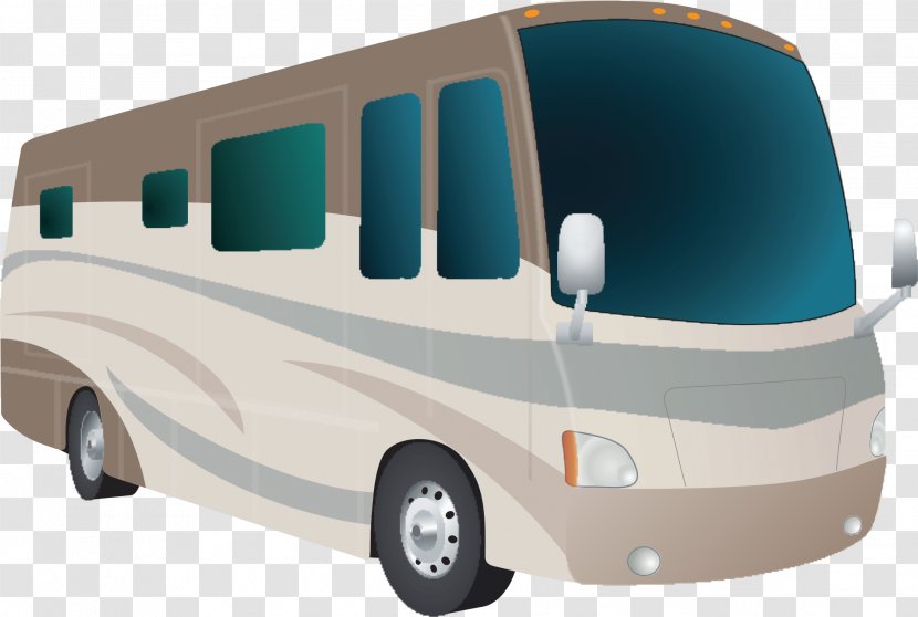 Cartoon Campervans Motorhome Winnebago Industries - Minibus - Dormitory Transparent PNG