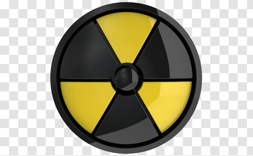 Radiation Radioactive Decay Sign Hazard Symbol - Yellow Transparent PNG