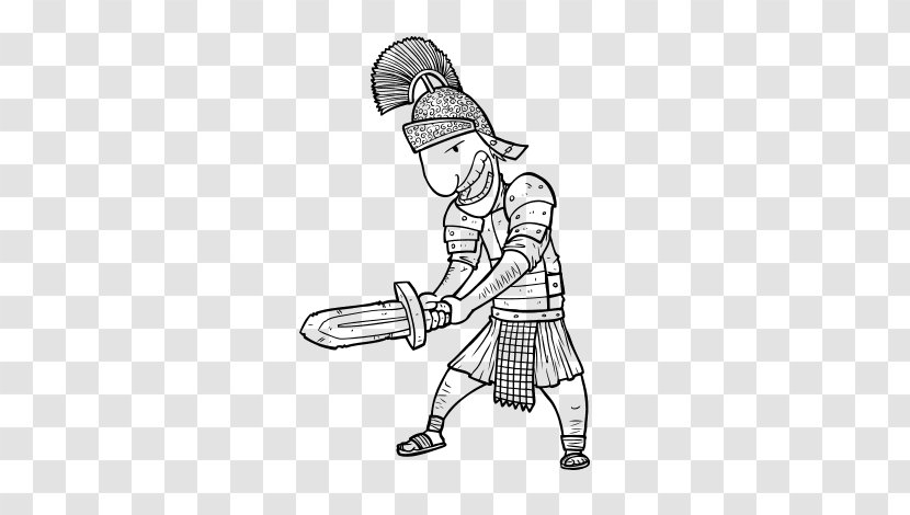 Soldier Military Roman Army Ancient Rome - Human Transparent PNG
