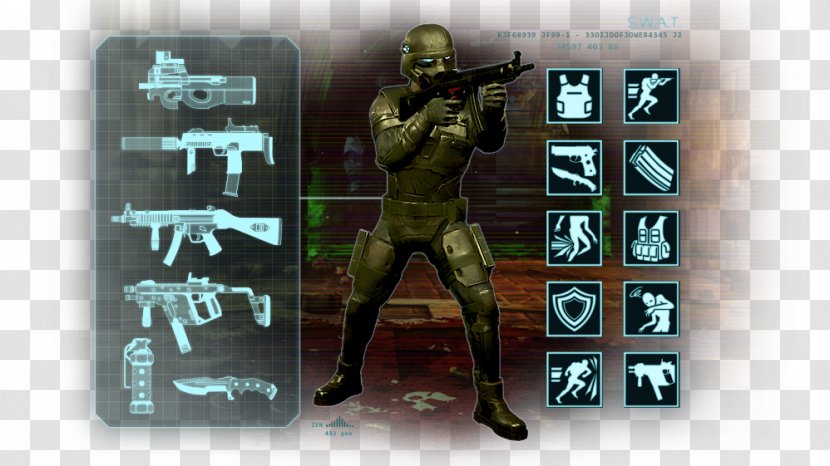 Action & Toy Figures - Elite Killer Swat Transparent PNG