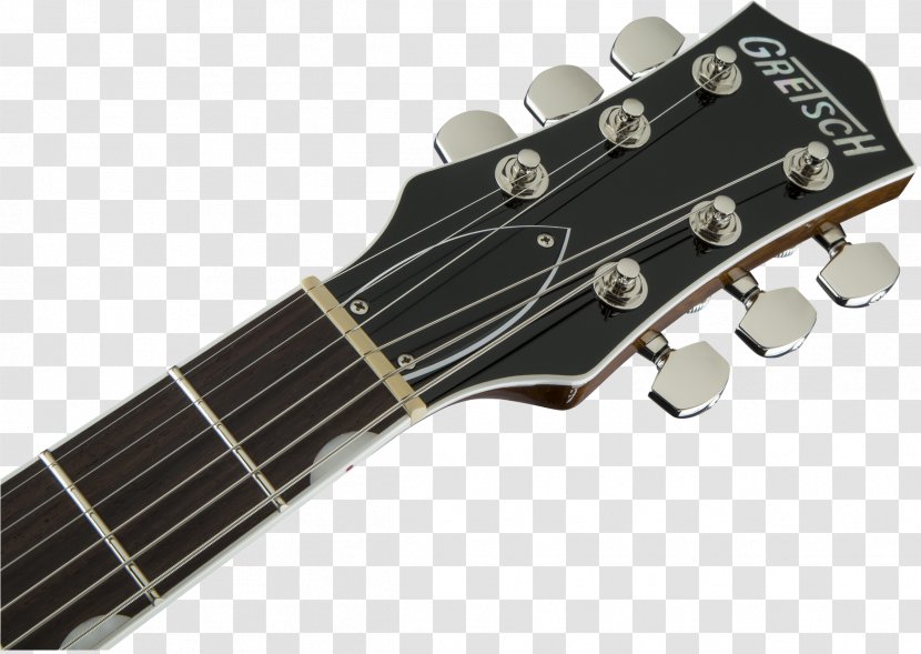 Gretsch Electric Guitar String Instruments - Electronic Musical Instrument Transparent PNG