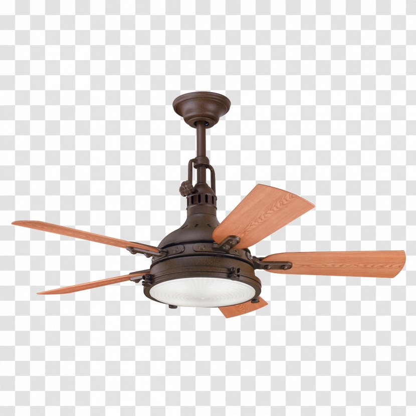 Ceiling Fans Kichler Hatteras Bay - Kittery Point - Fancy Lamp Transparent PNG