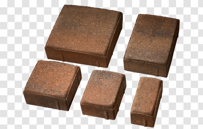 Concrete Pavement Phoenix Paver Manufacturing Curb - Hardscape - Tumbled Bricks Edging Transparent PNG