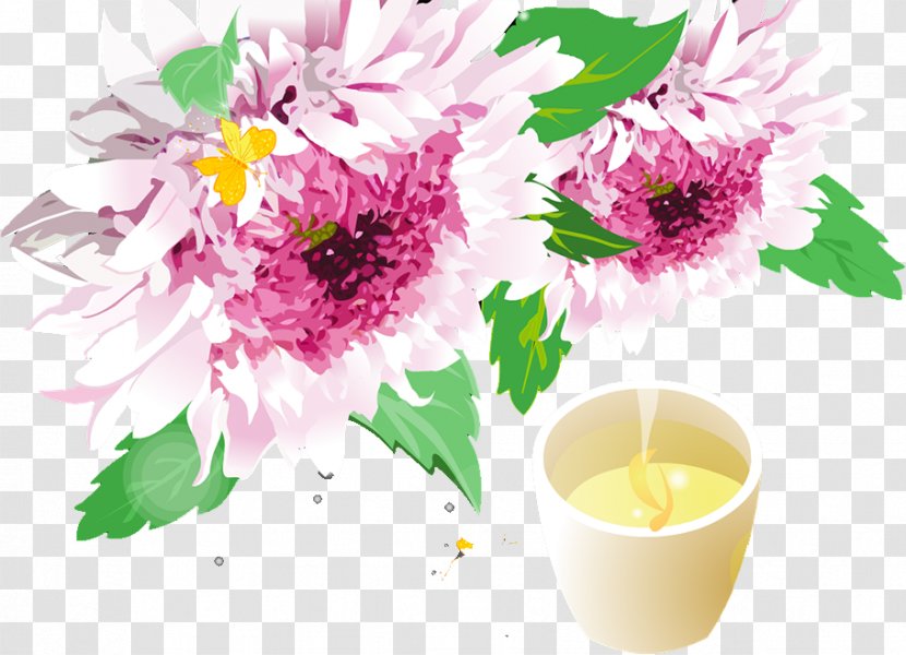 Floral Design Chrysanthemum Cut Flowers - Chrysanths Transparent PNG