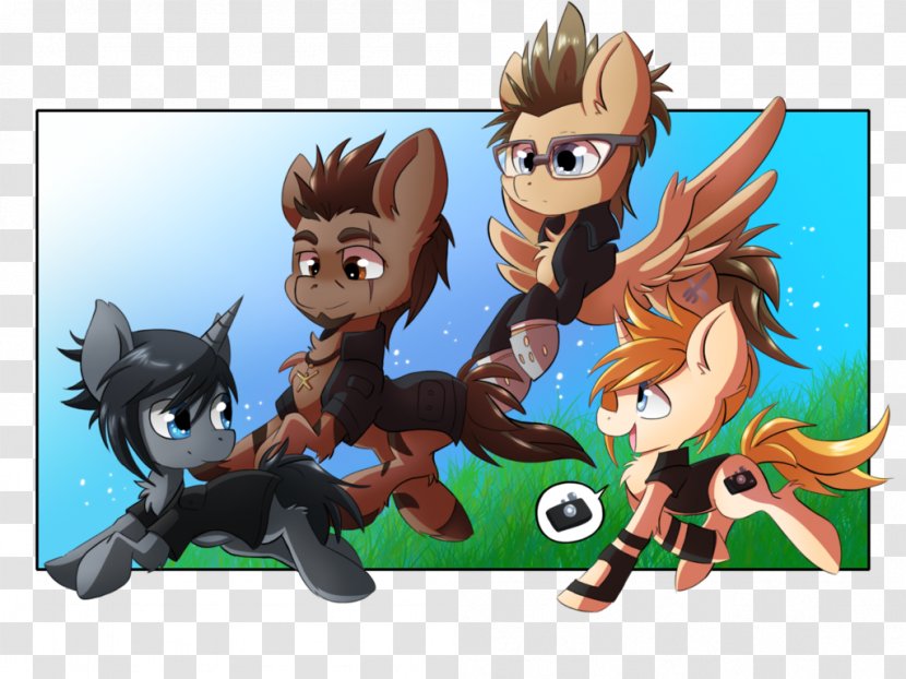 Final Fantasy XV Noctis Lucis Caelum My Little Pony Gladiolus - Watercolor Transparent PNG