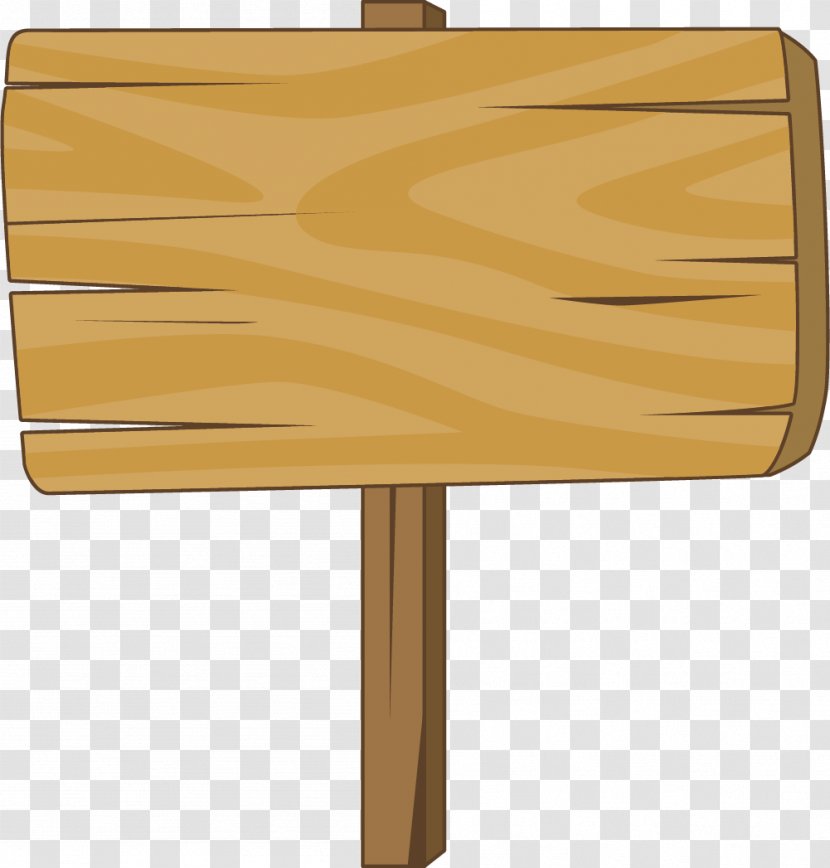 Wood Plank - Vecteur - Obtuse Angle Board Transparent PNG