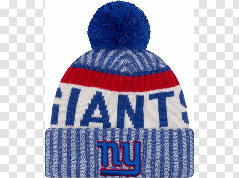 2017 New York Giants Season NFL Era Cap Company Knit - Beanie Transparent PNG