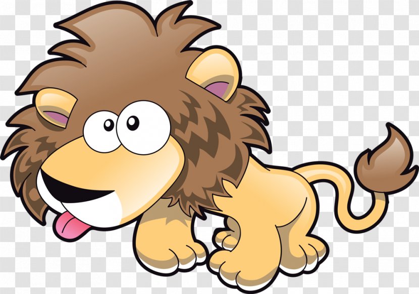 Lion Simba Child - Mammal - Leon Transparent PNG