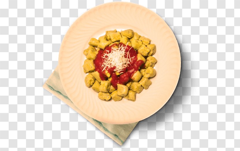 Vegetarian Cuisine Gnocchi Plate Vono Recipe - Family Transparent PNG