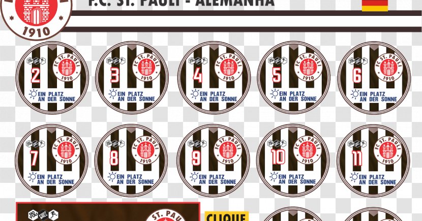 FC St. Pauli Bundesliga Borussia Dortmund - Santa Catarina - ALEMANHA Transparent PNG