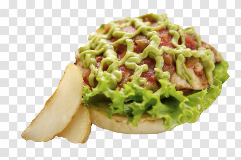 Hamburger Sushi Fast Food Kushikatsu Wasabi - Leaf Vegetable - Sydney Mustard Sauce Lettuce Hamburg Transparent PNG