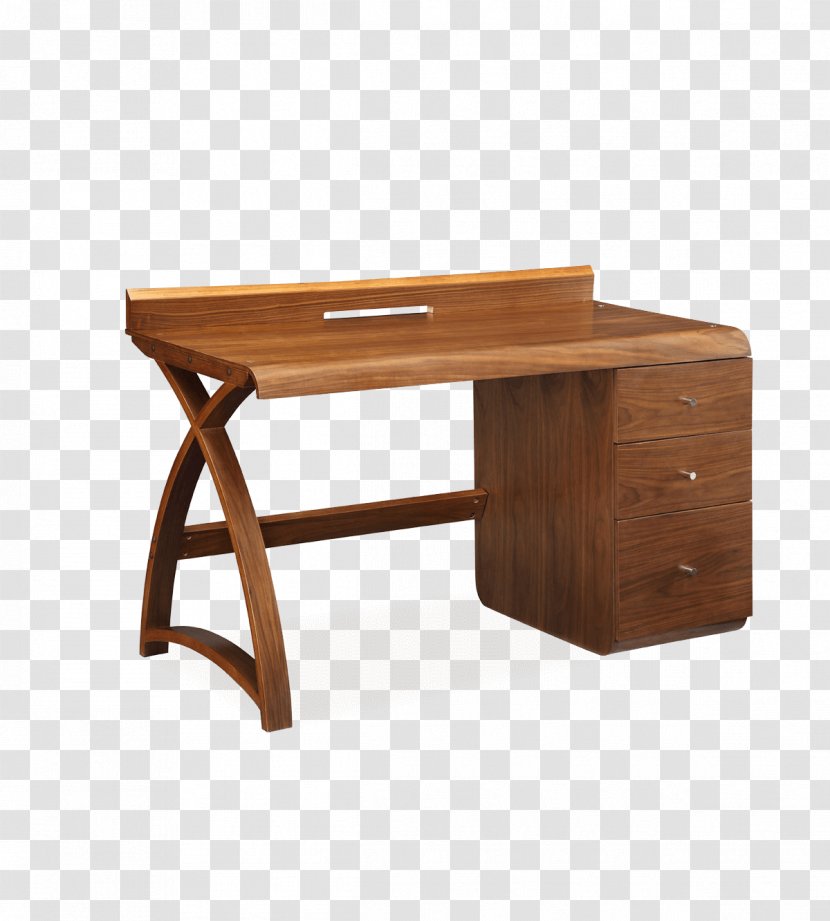 Pedestal Desk Table Computer Drawer - Furniture Transparent PNG