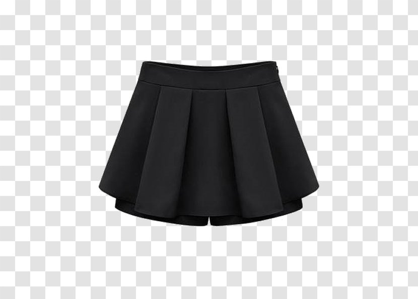 Skirt Waist Chiffon Shorts Pleat - Fashion - And Pleated Transparent PNG