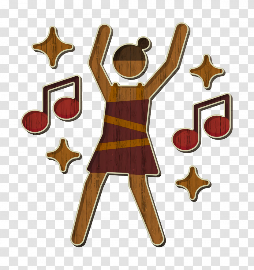 Dancing Icon Discotheque Icon Girl Icon Transparent PNG