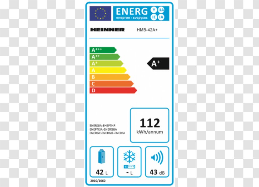Freezers Klarstein Refrigerator Freezer Combination European Union Energy Label Armoires & Wardrobes - Heart Transparent PNG