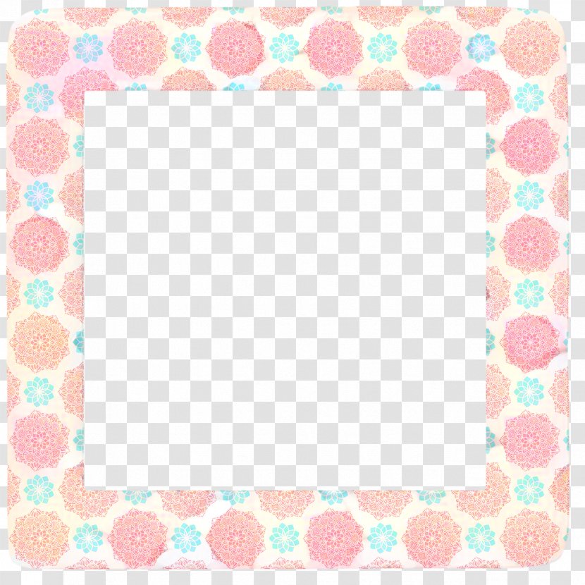Background Pink Frame - Point - Peach Rectangle Transparent PNG