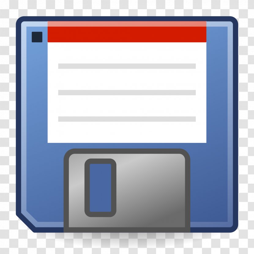 Floppy Disk Storage Hard Drives Clip Art - Technology - File Transparent PNG