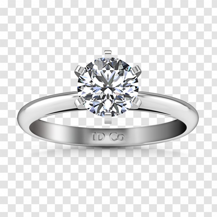 Wedding Ring Engagement Diamond Solitaire Transparent PNG