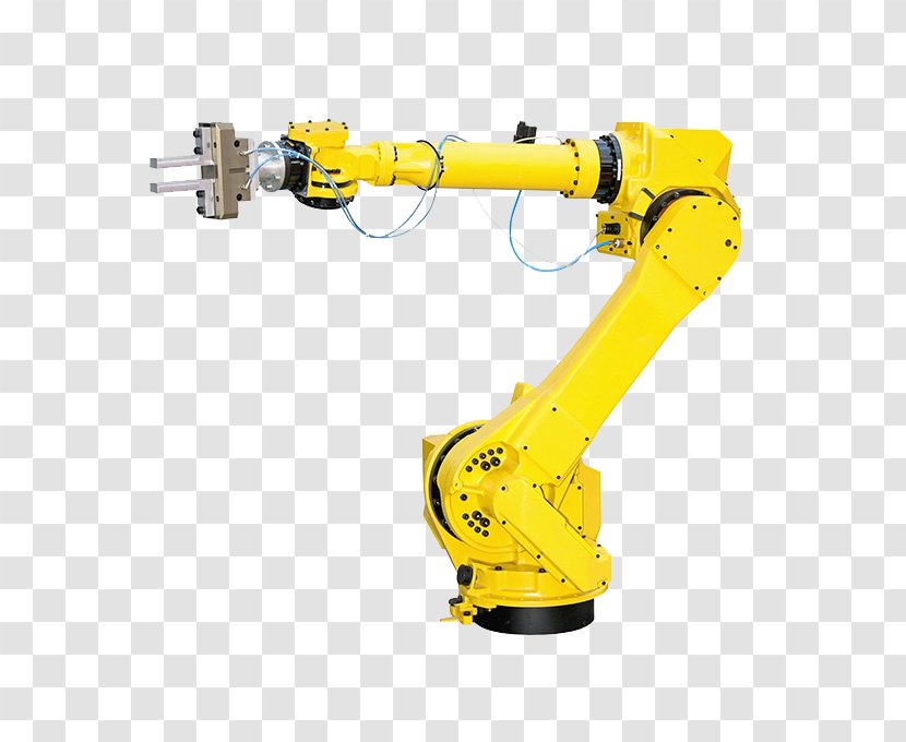 Robotic Arm Industrial Robot Manufacturing Welding - Technology - Yellow Transparent PNG