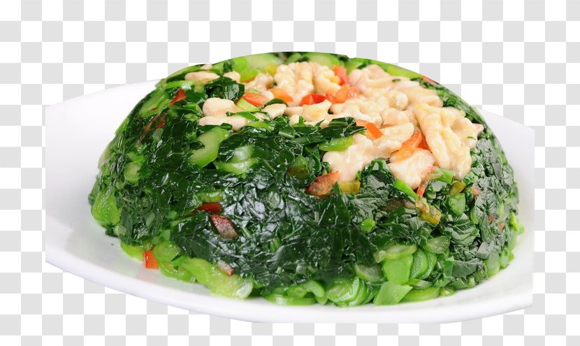 Chinese Broccoli Cuisine Vegetarian Stamppot - Vegetable - Peach Kale Transparent PNG