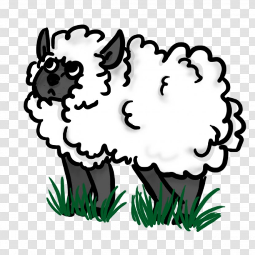 Sheep Whiskers Cat Mammal Clip Art - Flower Transparent PNG