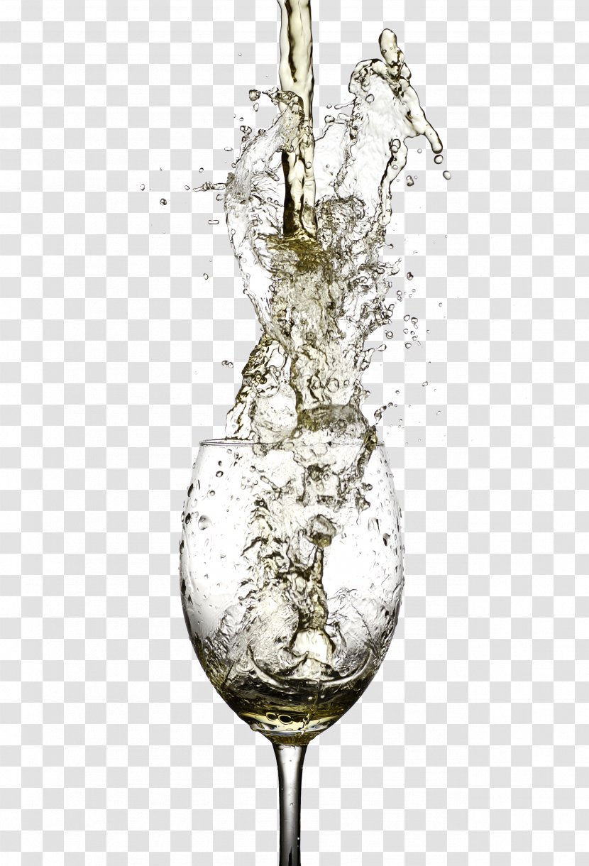 White Wine Red Mulled Champagne - Drink - Pour The Water And Under Glass Transparent PNG