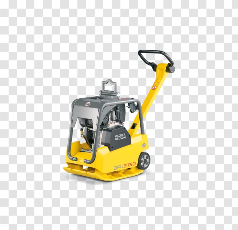 Compactor Wacker Neuson Machine Architectural Engineering Concrete - Frame - Excavator Transparent PNG