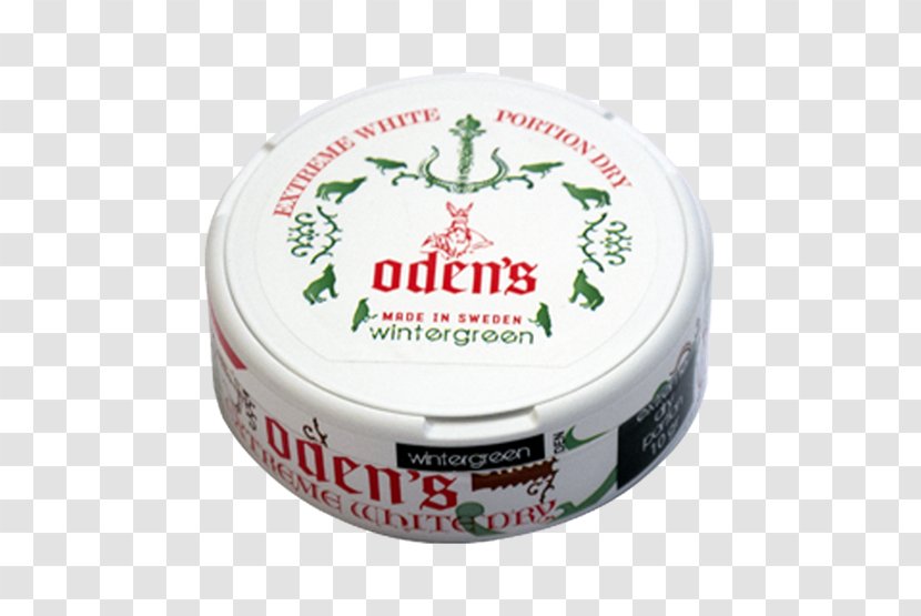 Snus Liquorice Chewing Tobacco Peppermint Oden's - Ritmeester Transparent PNG