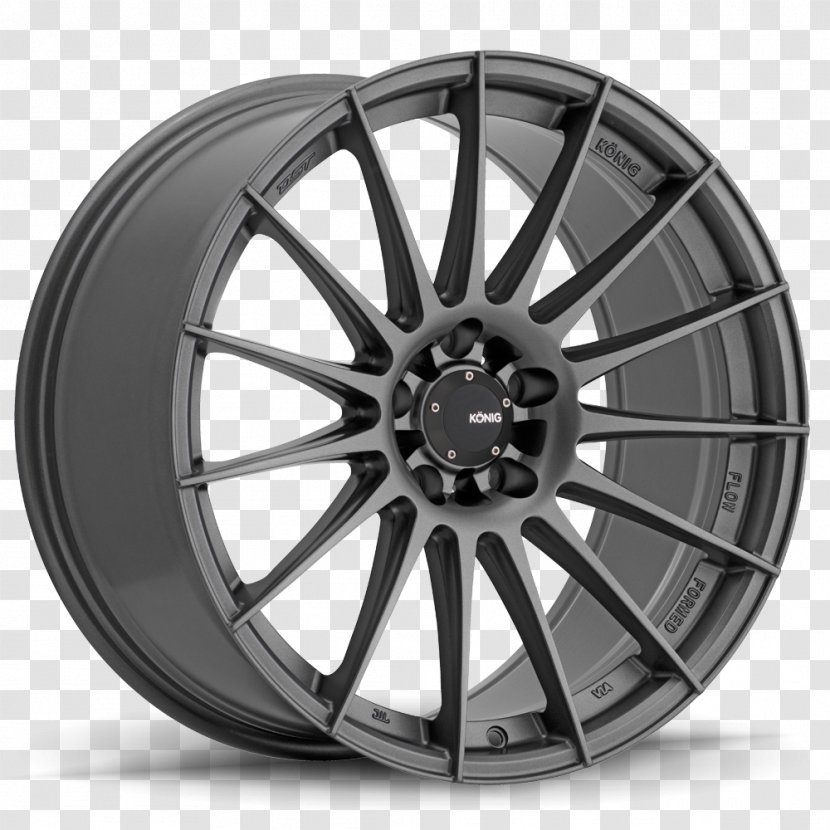 Rim Car Alloy Wheel Spoke - Grey Transparent PNG