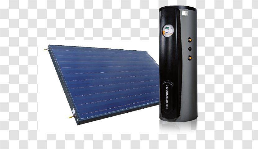 Battery Charger Solar Water Heating Energy Electricity - Multimedia - Chauffe-eau Solaire Transparent PNG