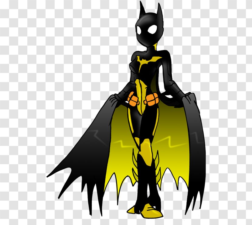 Superhero Yellow Beak Clip Art Legendary Creature - Batgirl - Frame Transparent PNG