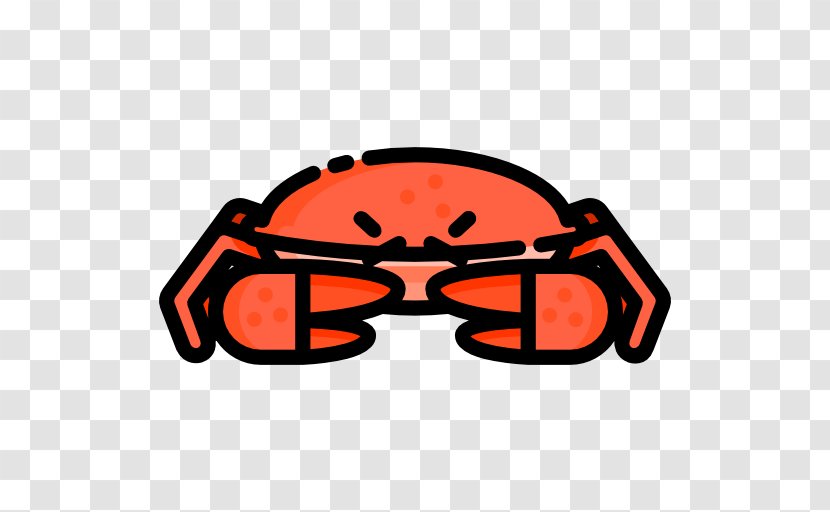 Crab Food - Protective Gear In Sports - Glasses Transparent PNG