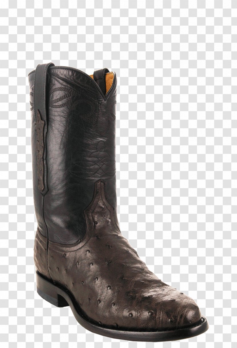 Cowboy Boot Shoe Leather - Snow Transparent PNG
