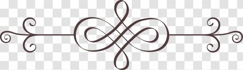 Brown Motif Decorative Arts - Black Lines Transparent PNG