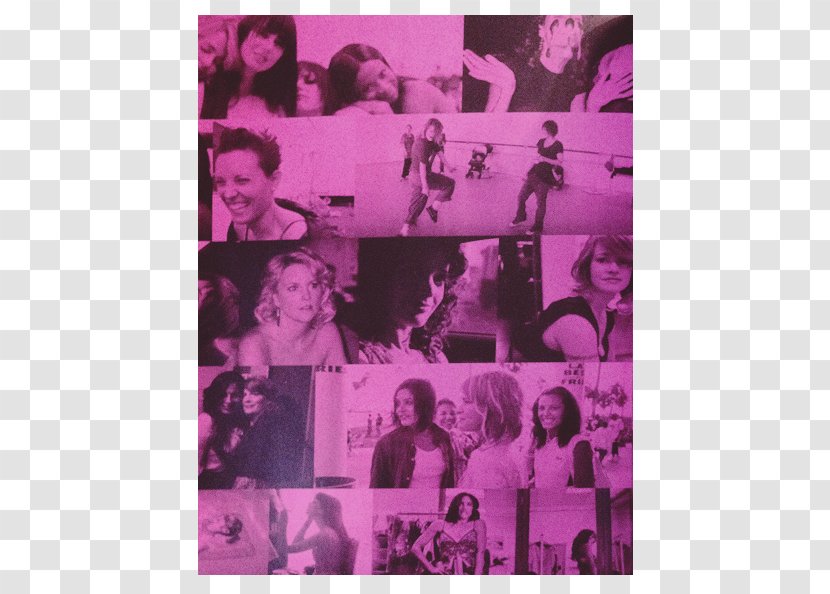 Collage Poster Pink M Dictionary - Purple - Jenny Rivera Transparent PNG