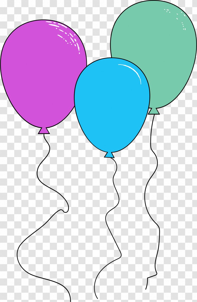 Balloon Line Point Clip Art - Artwork Transparent PNG