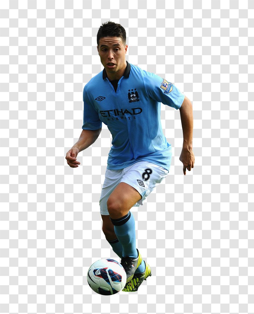 Manchester City F.C. Samir Nasri Football Player Rendering - Sportswear - Soccer Action Image Transparent PNG