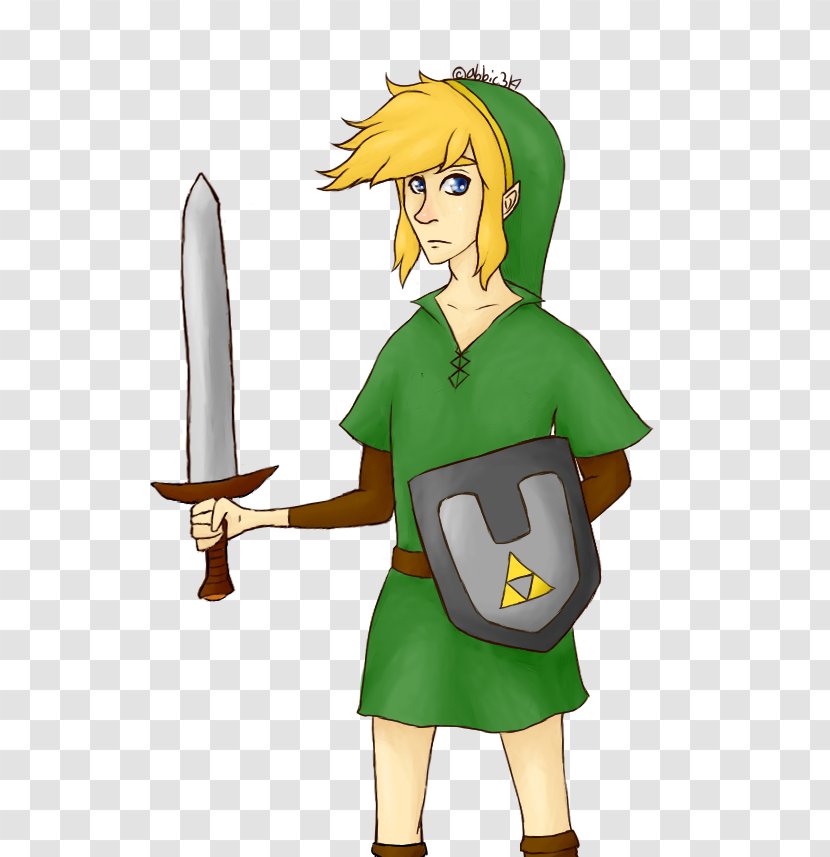 The Legend Of Zelda: Link's Awakening Art Human Illustration - Thumb - Streamer Transparent PNG