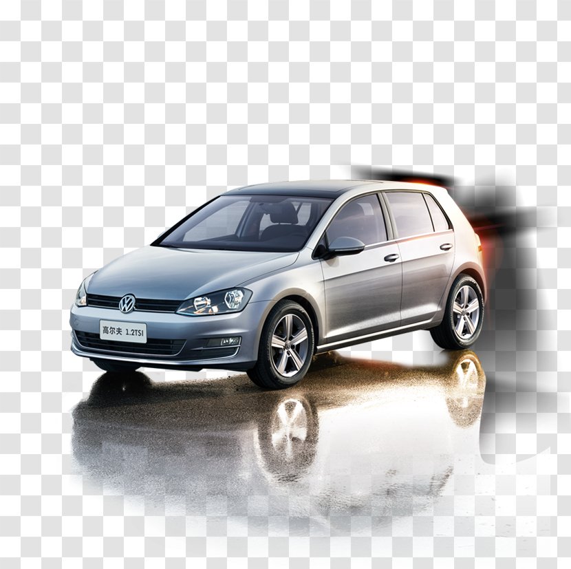 Volkswagen Golf Car GTI Up - Automotive Wheel System Transparent PNG