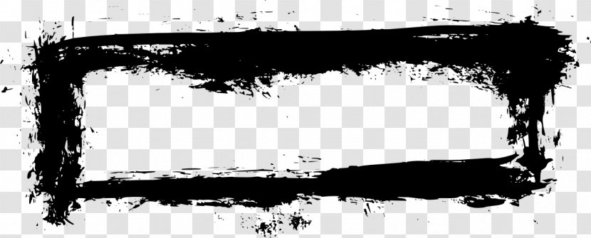 Grunge Image Punk Rock - Monochrome - Rectangle Banner Transparent PNG