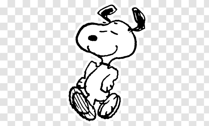 Snoopy Charlie Brown Peanuts YouTube Comics - Monochrome Photography - Youtube Transparent PNG