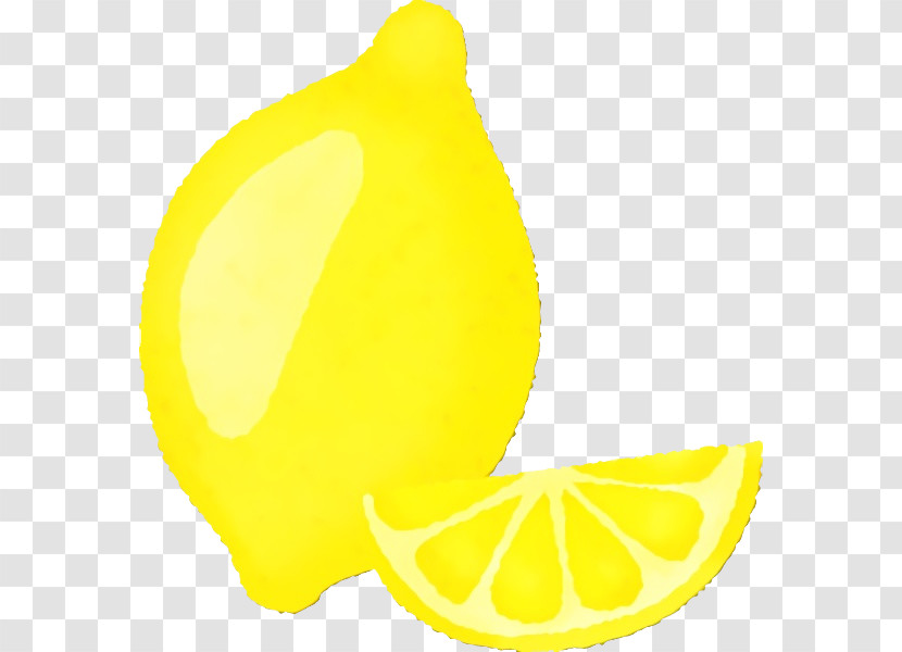 Lemon Lemon-lime Drink Citric Acid Yellow Font Transparent PNG