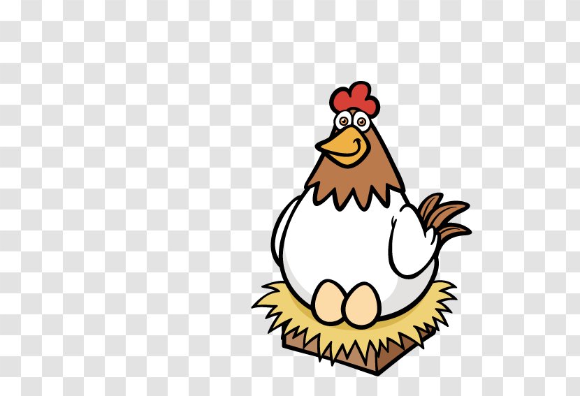 Chicken Cartoon Clip Art - Egg - Rooster Hen Eggs Transparent PNG