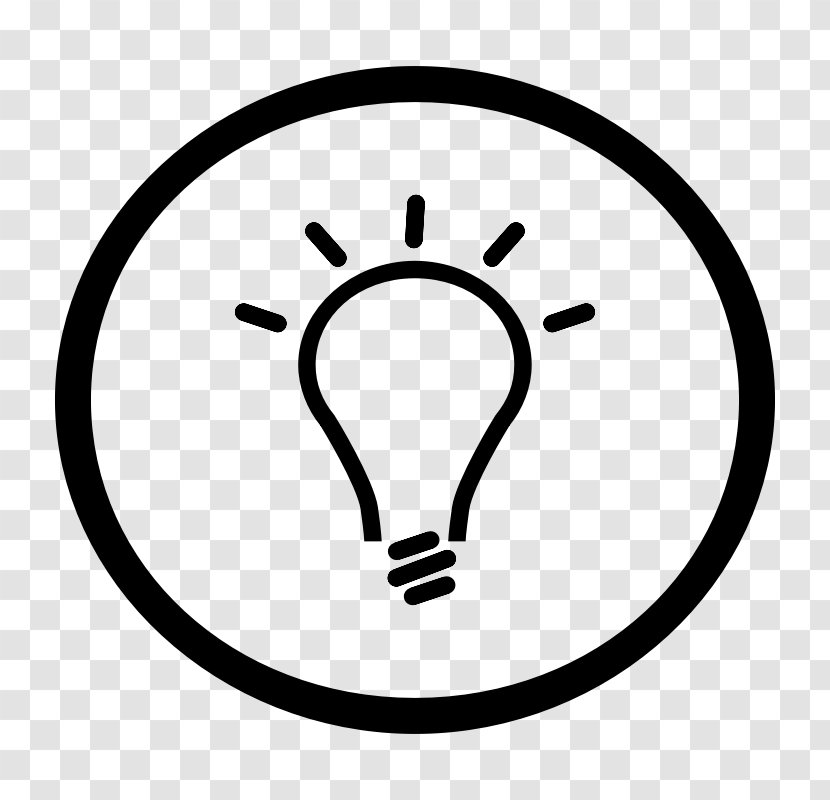 Incandescent Light Bulb Idea Clip Art - Electric - Lightbulb Icon Transparent PNG
