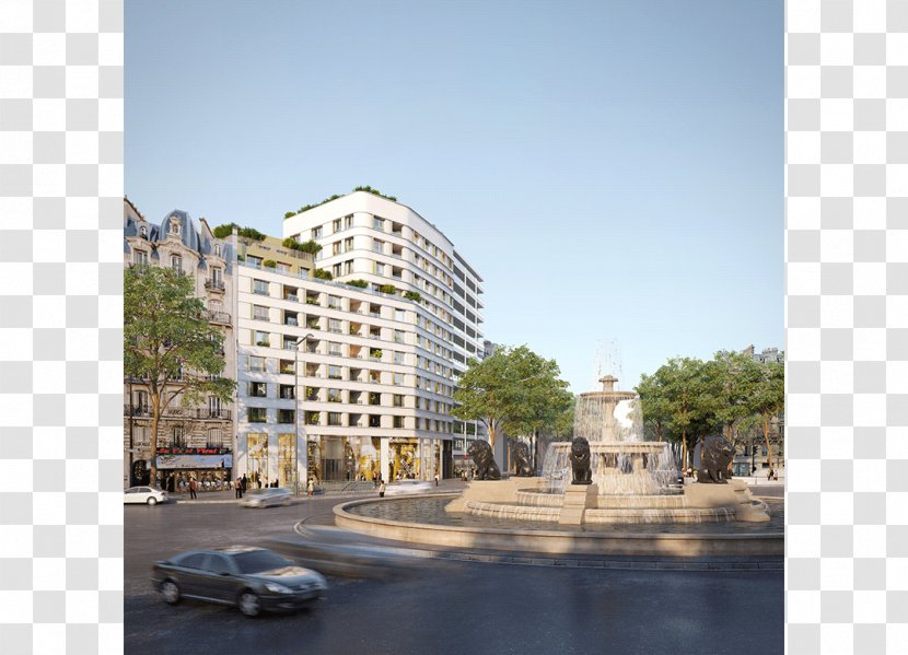 Place Félix-Éboué Emerige Bus Apartment Building - Plaza - Amphitheatre Transparent PNG