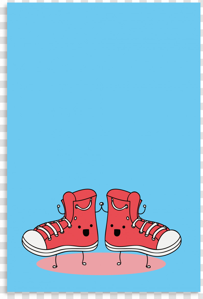 Character Pattern Shoe Line Area Transparent PNG