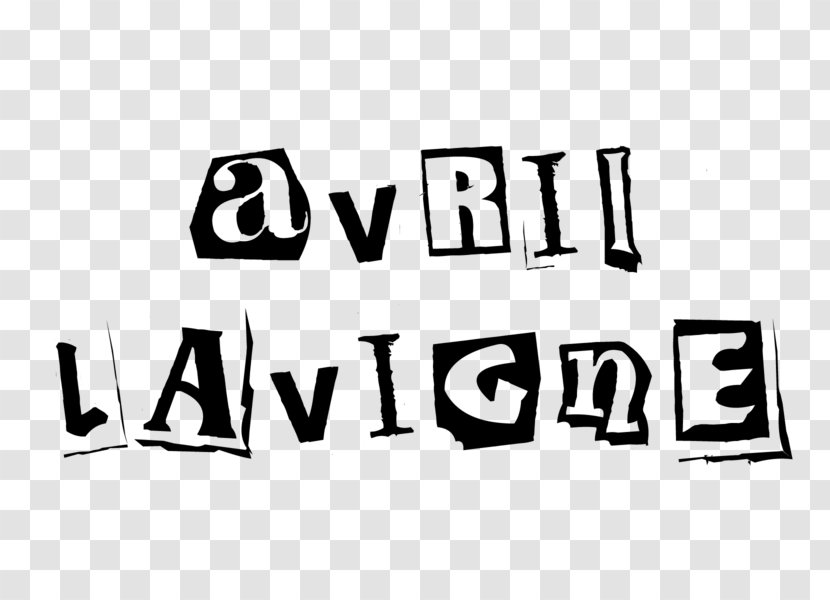 Logo Avril Lavigne Smile Font - Lettering - Design Transparent PNG